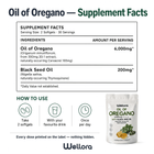 Wellora® Oil of Oregano Softgels - Daily Gut & Immune Defense