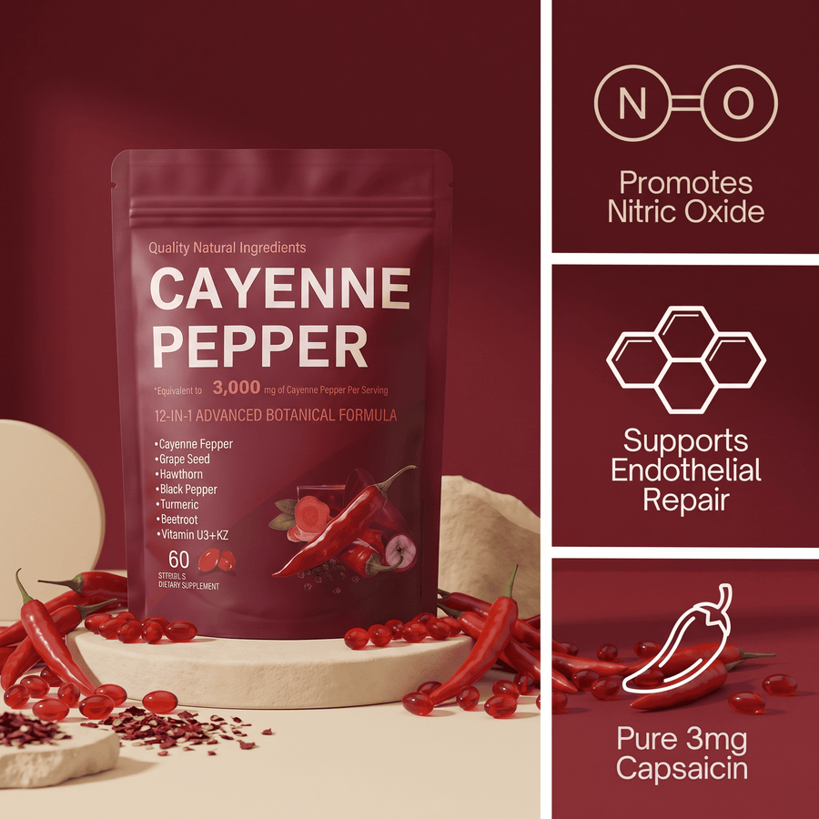 Capsaicin+ | Cayenne Pepper Softgels